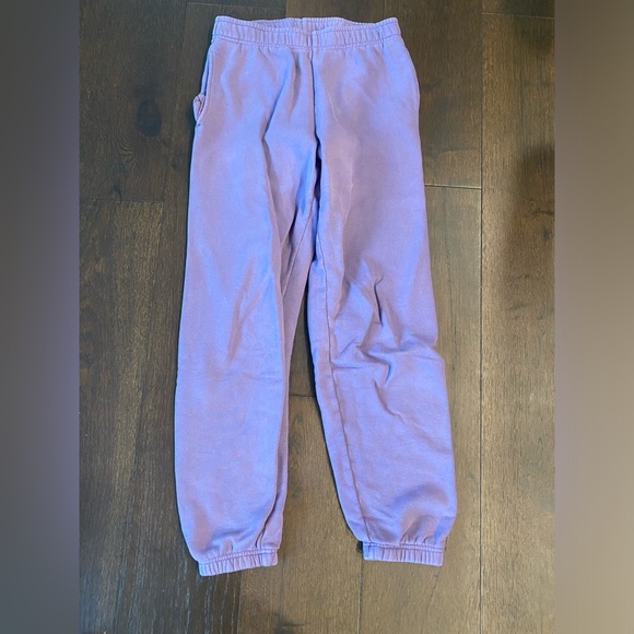 TNA Pants - TNA COZY BOYFRIEND SWEATPANTS SIZE S - PURPLE